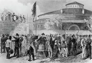 Illus.; Men Enlisting; Civil War