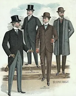 Keystone Prints: Illus/Mens Fashions Of The 1880S-1890S