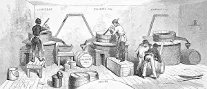 Illus. Of Oil Manufacturing Plant