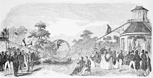 Illus Of People In Rail Cars/Loop In Tra
