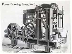 Illus. Of Power Drawing Press, No. 6