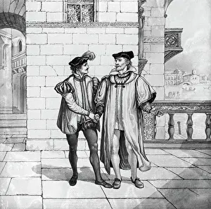 Illus Of Scene In Merchant Of Venice
