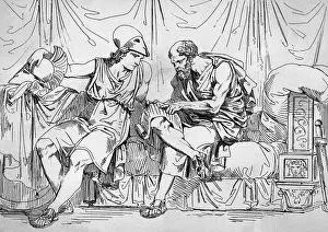 Guidance Prints: Illus. Of Socrates Teaching Alcibiades