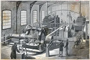 Power Plant Prints: Illus. Of The Transmission Of Electricit