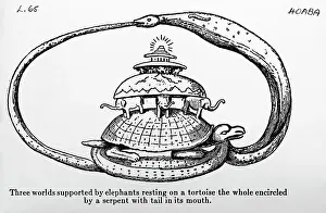 Tortoise Prints: Illus/Worlds Supported By Elephats/Snake