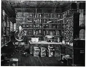 Grocery Store Prints: Illust. Of Interior Of Grocery Store