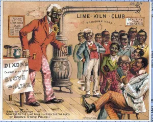 Stove Prints: Illust.;Black Men In Meeting;Stove Polis