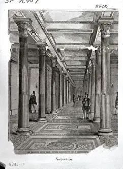 Hallway Prints: Illustraed Coridor Or The Wall Of Rep