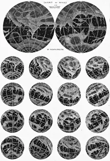 Illustrated Collection of the Planet Mars