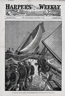 Illustrated Cover Of Harper'S Weekly