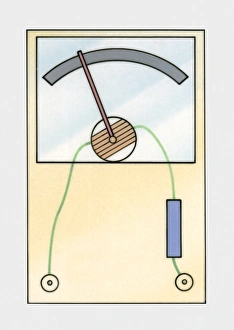 Images Dated 29th October 2009: Illustration of ammeter