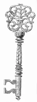 Illustration; Ancient Key