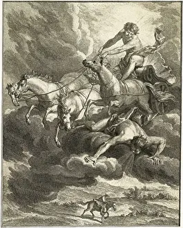 Apollo Prints: Illustration of Apollo and Boreas