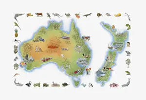 Penguin Prints: Illustration of Australia, Tasmania