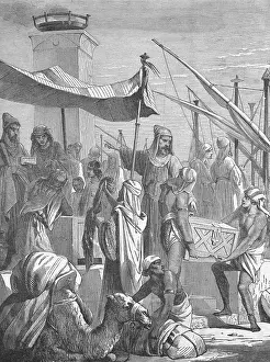 Merchant Prints: Illustration of Babylonian Merchants