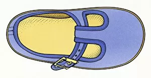 Images Dated 21st November 2008: Illustration of childs comfortable shoe