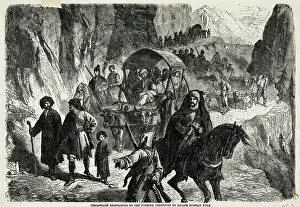 Illustration of Circassian Caravan