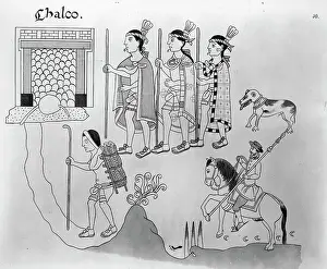 Conquest Prints: Illustration Of Conquest Of Mexico