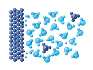 Hydrogen Prints: Illustration of copper electrode