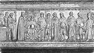 Monza Prints: Illustration of Coronation of German Emperor