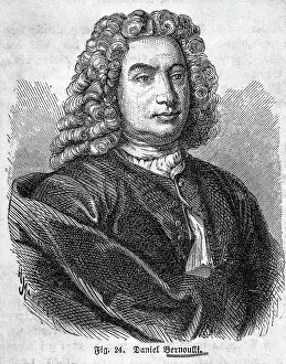 Mathematics Prints: Illustration Of Daniel Bernoulli