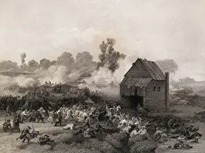 Illustration Depicting Battle of Long Island