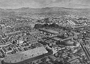 Illustration Depicting City of Rome