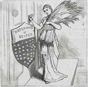 Illustration Depicting Dakota Plea