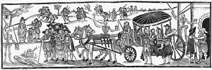 Illustration Depicting London's 17th-Century Plague