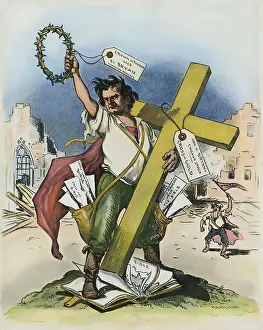 Color Print Prints: Illustration Depicting William Jennings Bryan