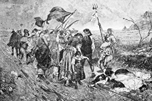 Illustration Depicting Women of French Revolution
