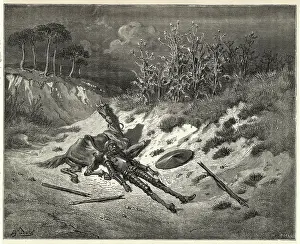 Illustration from Don Quixote by Miguel de Cervantes