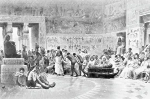 Illustration Of Egyptian Feast