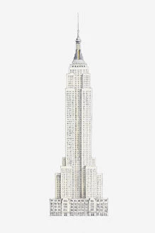 Illustration of the Empire State Building