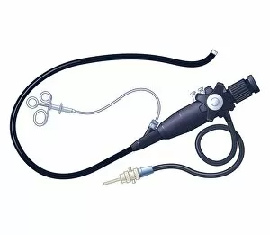 Images Dated 20th October 2011: Illustration of Endoscope