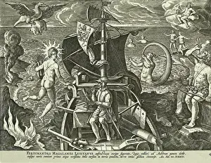 Illustration of Explorer on Sea