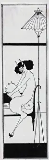 Illustration Of Faun On Couch