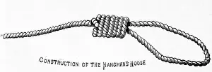 Hanging Prints: Illustration Of A Hangman'S Noose