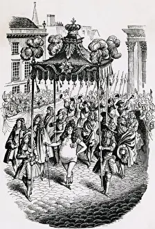 Illustration from Hans Christian Andersen's The Emperor's New Clothes