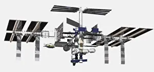 Illustration, International Space Station spacecraft