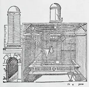 Illustration of Italian Water Clock