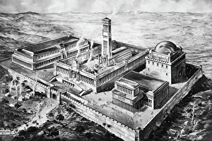 Solomon Prints: Illustration of King Solomon's Temple