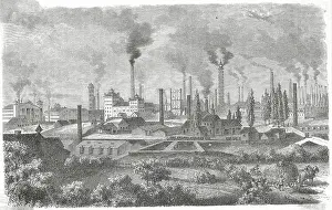 Illustration of Krupp Works