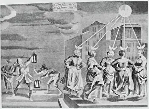 Illustration of Mad Women in the Street