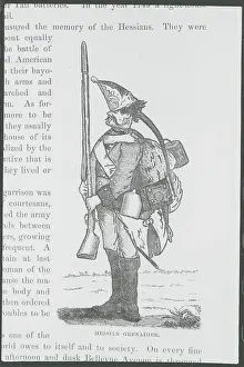 Illustration of a Man Rowing out in Canoe
