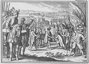 Illustration of Matthias Accepting Crown