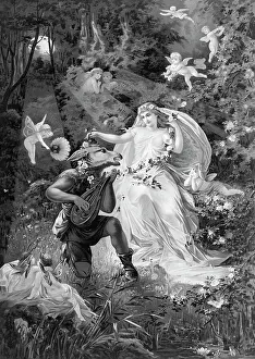 Illustration From A Midsummer Night'S D
