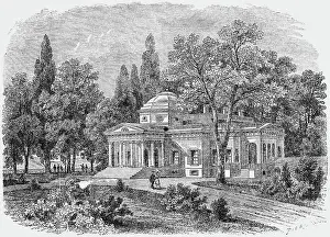 Mount Vernon Prints: Illustration of Monticello