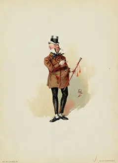 Illustration of Mr. Micawber