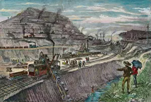 Illustration of Panama Canal